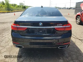 2019 BMW 7 Series 740i z VIN WBA7E2C52KB217833, wystawiony jako Copart lot #64283685 z przebiegiem 162 456 mil mil oraz Czysty tytuł • Clean title. Historia ofert i sprzedaży dostępna na DreamBid. Obrazek 6.