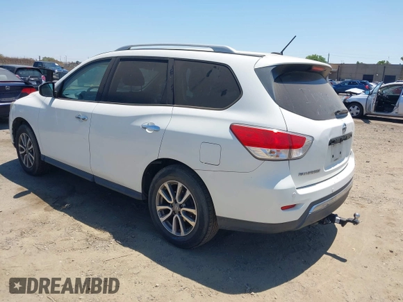 2013 Nissan Pathfinder Platinum with VIN 5N1AR2MM9DC661478, listed as a IAAI auction lot 42658641 with 183,913 mi miles and . Bid and sale history available at DreamBid. Image 3.