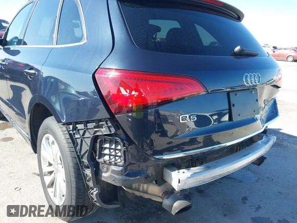 2015 Audi Q5 Premium Plus with VIN WA1LFAFP7FA119828, listed as a IAAI auction lot 41023540 with 69,087 mi miles. Bid and sale history available at carsss.com. Image 19.