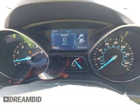 2015 Ford Escape SE with VIN 1FMCU9G90FUA11152, listed as a IAAI auction lot 40277949 with 182,450 mi miles. Bid and sale history available at carsss.com. Image 7.