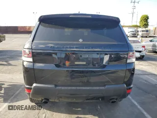 2017 Land Rover Range Rover Sport HSE with VIN SALWR2FV6HA160512, listed as a Copart auction lot 51168075 with 78,175 mi miles and Salvage Title. Bid and sale history available at carsss.com. Image 6.