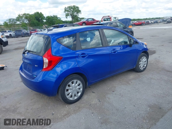 2016 Nissan Note S with VIN 3N1CE2CP6GL390508, listed as a IAAI auction lot 42543381 with 106,954 mi miles and . Bid and sale history available at DreamBid. Image 4.