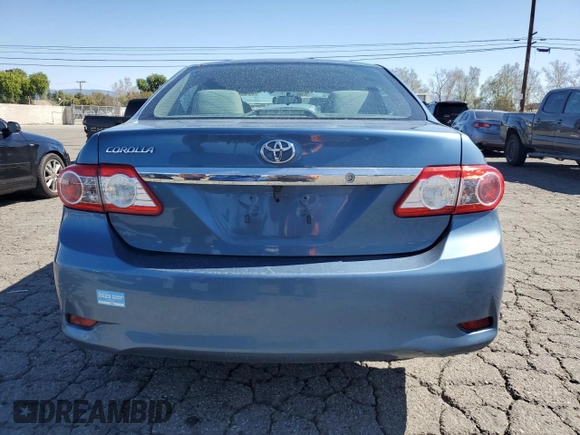 2012 Toyota Corolla L with VIN 5YFBU4EE5CP058978, listed as a Copart auction lot 48637365 with 129,295 mi miles and Clean Title. Bid and sale history available at carsss.com. Image 6.
