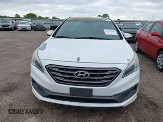 2015 Hyundai Sonata Sport with VIN 5NPE34AF9FH110094, listed as a IAAI auction lot 42142628 with 77,603 mi miles and . Bid and sale history available at DreamBid. Image 12.