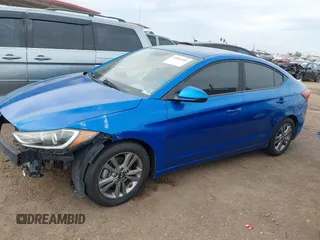 2018 Hyundai Elantra SEL with VIN 5NPD84LF9JH380476, listed as a IAAI auction lot 41800483 with 60,289 mi miles. Bid and sale history available at carsss.com. Image 14.
