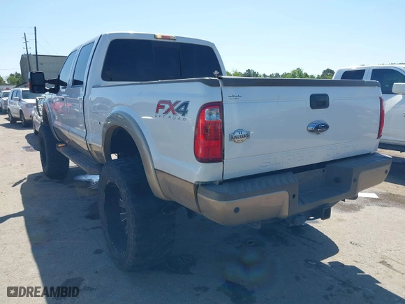 2014 Ford Super Duty F-250 SRW XL with VIN 1FT7W2BT2EEB61251, listed as a IAAI auction lot 41970563 with 244,184 mi miles. Bid and sale history available at carsss.com. Image 3.