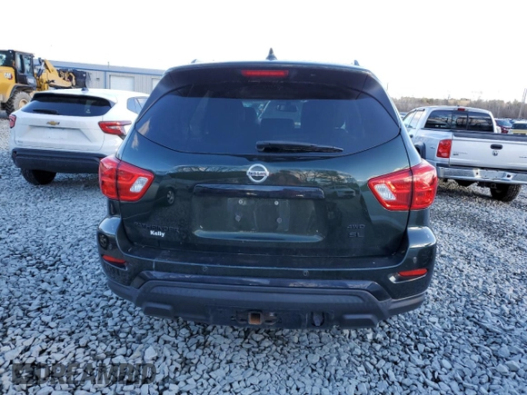 2019 Nissan Pathfinder SV with VIN 5N1DR2MM2KC650705, listed as a Copart auction lot 48116885 with 114,862 mi miles and Salvage Title. Bid and sale history available at carsss.com. Image 6.