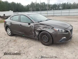 2016 Mazda 3 i Sport with VIN 3MZBM1T70GM274573, listed as a Copart auction lot 51748125 with 146,936 mi miles and Clean Title. Bid and sale history available at carsss.com. Image 4.