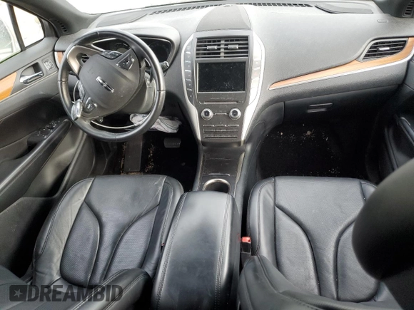 2018 Lincoln MKC Reserve with VIN 5LMTJ3DH6JUL00544, listed as a Copart auction lot 41701355 with 24,453 mi miles and Salvage Title. Bid and sale history available at DreamBid. Image 8.