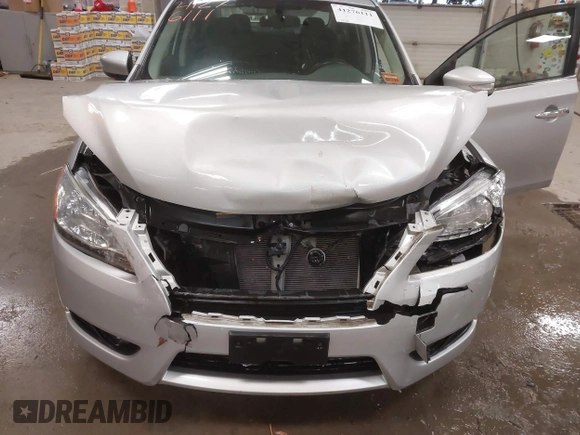 2014 Nissan Sentra S with VIN 3N1AB7APXEY306240, listed as a IAAI auction lot 41276111 with 113,356 mi miles and . Bid and sale history available at DreamBid. Image 6.