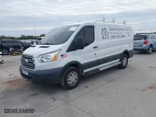 2016 Ford Transit Cargo Van with VIN 1FTYR1ZM9GKB37604, listed as a IAAI auction lot 41372560 with 96,517 mi miles. Bid and sale history available at carsss.com. Image 17.