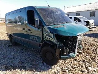 2024 Mercedes-Benz Sprinter Cargo with VIN W1Y4KBHY5RT187843, listed as a Copart auction lot 79239534 with Not Provided miles and Salvage Title. Bid and sale history available at carsss.com. Image 15.