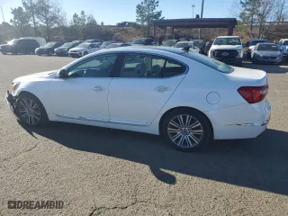 2015 Kia Cadenza Premium with VIN KNALN4D77F5185086, listed as a Copart auction lot 49505565 with 81,231 mi miles and Salvage Title. Bid and sale history available at carsss.com. Image 2.