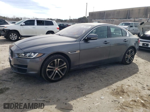 2017 Jaguar XE 35t Premium with VIN SAJAJ4BVXHA968468, listed as a Copart auction lot 43219065 with 107,299 mi miles and Salvage Title. Bid and sale history available at carsss.com. Image 1.