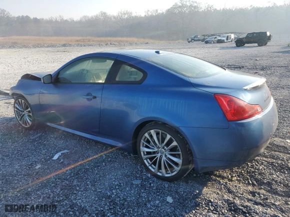 2008 Infiniti G37 Coupe Journey with VIN JNKCV64E48M110110, listed as a Copart auction lot 46789095 with 101,293 mi miles and Salvage Title. Bid and sale history available at carsss.com. Image 2.