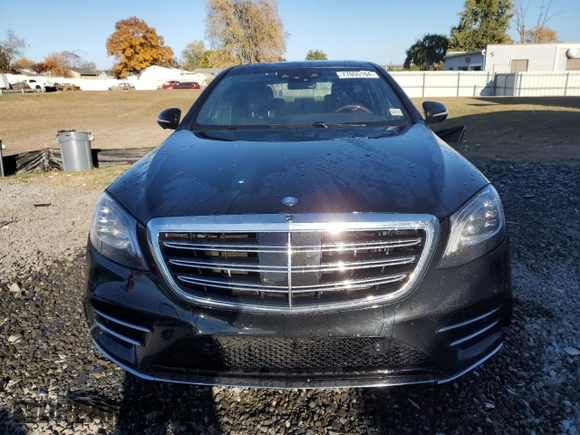 2019 Mercedes-Benz S 560 with VIN WDDUG8GB9KA423150, listed as a Copart auction lot 77655104 with 55,299 mi miles and Salvage Title. Bid and sale history available at DreamBid. Image 5.