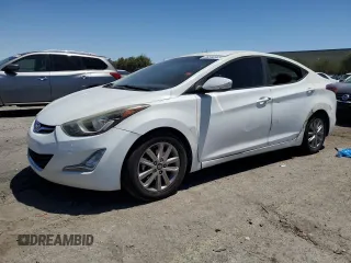 2015 Hyundai Elantra SE z VIN 5NPDH4AE2FH639584, wystawiony jako Copart lot #56590945 z przebiegiem 99 976 mil mil oraz Szkoda całkowita • Salvage title. Historia ofert i sprzedaży dostępna na DreamBid. Obrazek 1.