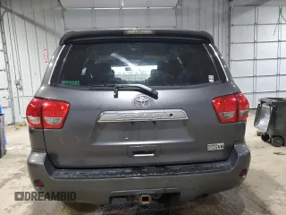 2012 Toyota Sequoia Platinum with VIN 5TDDY5G10CS061713, listed as a Copart auction lot 83435424 with 246,330 mi miles and Salvage Title. Bid and sale history available at carsss.com. Image 6.