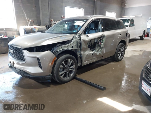 2024 Infiniti QX60 Luxe с VIN 5N1DL1FS2RC342984, выставлен на аукционе IAAI как лот 41435087 с пробегом 18 142 миль миль и . История ставок и продаж доступна на DreamBid. Изображение 18.