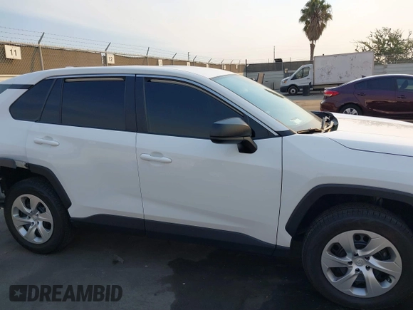 2023 Toyota RAV4 LE with VIN 2T3F1RFV2PW371780, listed as a IAAI auction lot 41294832 with 28,733 mi miles. Bid and sale history available at carsss.com. Image 12.