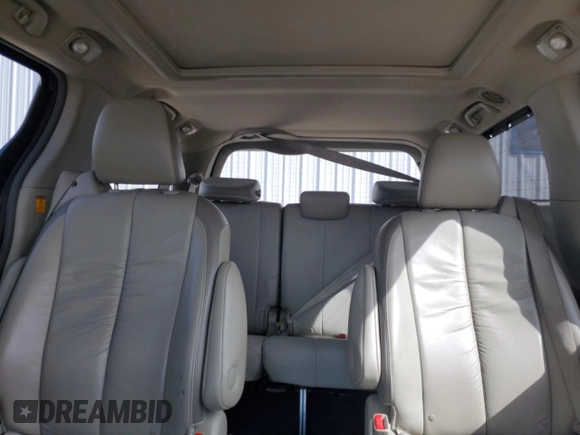2011 Toyota Sienna XLE with VIN 5TDDK3DC5BS014543, listed as a Copart auction lot 51764155 with 155,207 mi miles and Salvage Title. Bid and sale history available at carsss.com. Image 10.