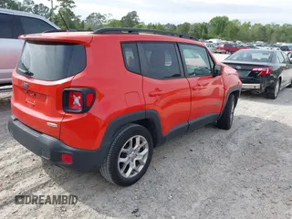 2016 Jeep Renegade Latitude with VIN ZACCJABT9GPD08778, listed as a IAAI auction lot 41981281 with 89,971 mi miles and . Bid and sale history available at carsss.com. Image 4.