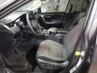 2019 Toyota RAV4 Hybrid XLE with VIN 2T3RWRFV6KW016540, listed as a Copart auction lot 45416235 with 87,713 mi miles and Salvage Title. Bid and sale history available at carsss.com. Image 7.