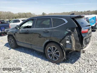 2018 Honda CR-V EX with VIN 7FARW1H59JE010657, listed as a Copart auction lot 49156915 with 76,486 mi miles and Salvage Title. Bid and sale history available at carsss.com. Image 2.