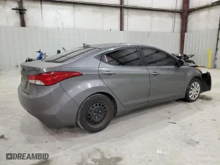 2012 Hyundai Elantra GLS PZEV with VIN 5NPDH4AE9CH135271, listed as a Copart auction lot 83614384 with 166,623 mi miles and Salvage Title. Bid and sale history available at carsss.com. Image 3.