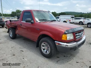 2001 Ford Ranger XL with VIN 1FTYR10D21TA77146, listed as a Copart auction lot 60908893 with 133,765 mi miles and Salvage Title. Bid and sale history available at carsss.com. Image 4.