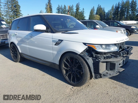 2017 Land Rover Range Rover Sport z VIN SALWR2FE4HA143000, wystawiony jako IAAI lot #42037694 z przebiegiem 108 672 mil mil oraz . Historia ofert i sprzedaży dostępna na DreamBid. Obrazek 1.