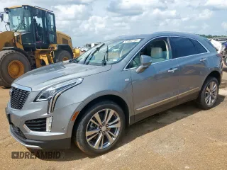 2023 Cadillac XT5 FWD Premium Luxury with VIN 1GYKNCRS7PZ228271, listed as a Copart auction lot 61052795 with Not provided miles and Salvage title. Bid and sale history available at DreamBid. Image 1.