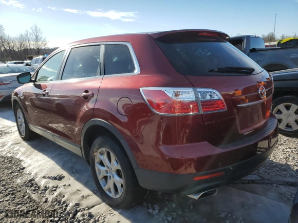 2011 Mazda CX-9 Touring with VIN JM3TB2CA7B0312043, listed as a Copart auction lot 88558325 with 89,421 mi miles and Salvage Title. Bid and sale history available at carsss.com. Image 2.