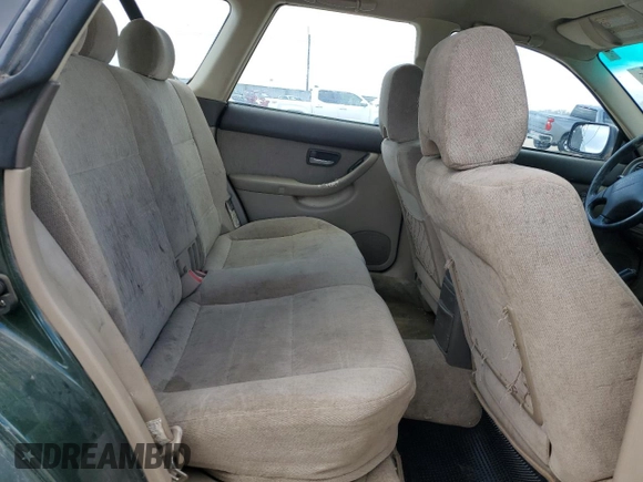 2001 Subaru Legacy Outback with VIN 4S3BH675916654192, listed as a Copart auction lot 48062875 with 186,247 mi miles and Salvage title. Bid and sale history available at DreamBid. Image 11.