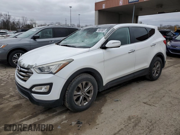 2013 Hyundai Santa Fe Sport with VIN 5XYZUDLB2DG097752, listed as a Copart auction lot 50616875 with 129,955 mi miles and Salvage Title. Bid and sale history available at carsss.com. Image 1.