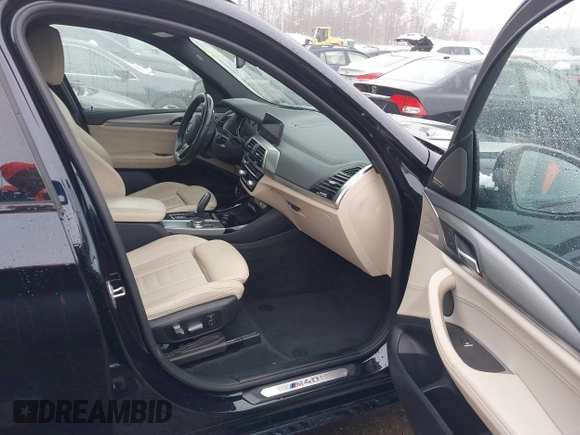 2019 BMW X3 M40i with VIN 5UXTS3C50K0Z03136, listed as a IAAI auction lot 41500283 with 6,213 mi miles and . Bid and sale history available at DreamBid. Image 5.