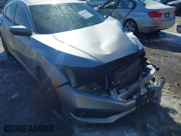 2019 Honda Civic Sport with VIN 2HGFC2F85KH605786, listed as a IAAI auction lot 41621480 with 66,438 mi miles and . Bid and sale history available at DreamBid. Image 18.