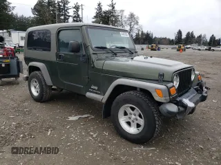 2006 Jeep Wrangler Unlimited LWB with VIN 1J4FA44S56P753768, listed as a Copart auction lot 46497805 with 144,742 mi miles and Salvage Title. Bid and sale history available at carsss.com. Image 4.