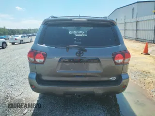 2021 Toyota Sequoia TRD Sport with VIN 5TDCY5B10MS183881, listed as a Copart auction lot 64272283 with 48,300 mi miles. Bid and sale history available at carsss.com. Image 6.