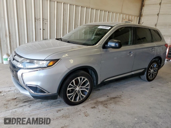 2016 Mitsubishi Outlander ES with VIN JA4AD2A37GZ033834, listed as a Copart auction lot 61653055 with 240,855 mi miles and Clean title. Bid and sale history available at DreamBid. Image 1.