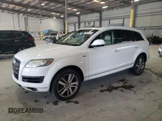 2015 Audi Q7 Premium Plus z VIN WA1LGAFE4FD007532, wystawiony jako Copart lot #59260105 z przebiegiem 153 078 mil mil oraz Czysty tytuł • Clean title. Historia ofert i sprzedaży dostępna na DreamBid. Obrazek 1.