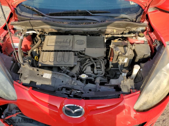 2011 Mazda Mazda2 Sport with VIN JM1DE1HY1B0114319, listed as a Copart auction lot 51668075 with 121,301 mi miles and Clean Title. Bid and sale history available at carsss.com. Image 11.
