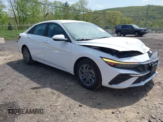 2024 Hyundai Elantra SEL with VIN KMHLM4DG5RU641629, listed as a IAAI auction lot 42137743 with 34,881 mi miles and . Bid and sale history available at DreamBid. Image 1.