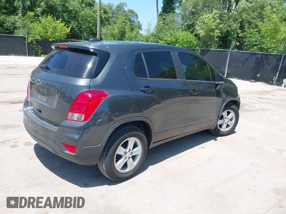 2020 Chevrolet Trax LS with VIN 3GNCJKSB7LL193573, listed as a IAAI auction lot 42560366 with 67,311 mi miles and . Bid and sale history available at DreamBid. Image 4.