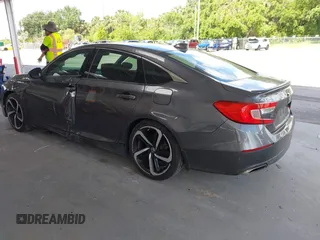 2019 Honda Accord Sport with VIN 1HGCV2F33KA015456, listed as a IAAI auction lot 42470172 with 87,477 mi miles and . Bid and sale history available at DreamBid. Image 3.
