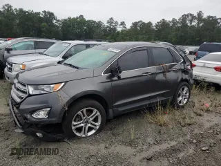 2017 Ford Edge Titanium z VIN 2FMPK3K90HBC40743, wystawiony jako Copart lot #55397795 z przebiegiem Nie podano mil oraz Szkoda całkowita • Salvage title. Historia ofert i sprzedaży dostępna na DreamBid. Obrazek 1.