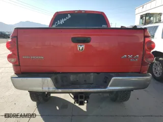 2007 Dodge Ram 2500 SLT with VIN 1D7KS28C07J510064, listed as a Copart auction lot 72928404 with 208,230 mi miles and Salvage Title. Bid and sale history available at carsss.com. Image 6.
