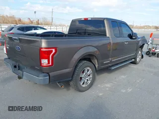 2016 Ford F-150 XL with VIN 1FTEX1C81GKE08577, listed as a IAAI auction lot 41523206 with Not Provided miles and . Bid and sale history available at carsss.com. Image 4.