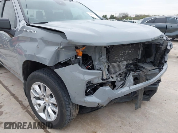 2024 Chevrolet Silverado 1500 Custom with VIN 3GCPABEK9RG265221, listed as a IAAI auction lot 41307224 with 17,146 mi miles and . Bid and sale history available at DreamBid. Image 6.
