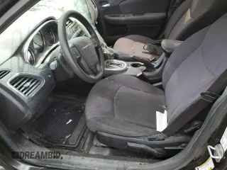 2012 Chrysler 200 LX with VIN 1C3CCBAB6CN297559, listed as a Copart auction lot 52880505 with Not Provided miles and Salvage Title. Bid and sale history available at DreamBid. Image 7.